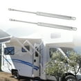 thumbnail image 2 of Unique Bargains 2 Pcs 12"65Ib/289N Silver Tone Lift Supports Struts Shocks Gas Spring Universal for RV Car Truck Boat, 2 of 6