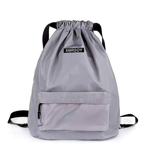 Mochila cuerdas gym resistente al agua XMRSOY bolsa nylon cuerda mochila saco