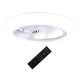 thumbnail image 4 of Ventiladores de techo con luces Lámpara de ventilador Accesorio de iluminación Función de sincronización Candelabro Luz de ventilador de techo para Blanco SM SunniMix Lámpara de techo, 4 of 8