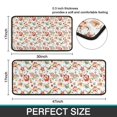 thumbnail image 7 of Pioneer Flower Floral Print Pattern Kitchen Rugs Sets Of 2,Anti Fatigue Kitchen Mat Rugs Non Slip Washable,Decorative Kitchen Floor Mats for Kitchen,Sink,Laundry,17"X30"+17"X47", 7 of 7
