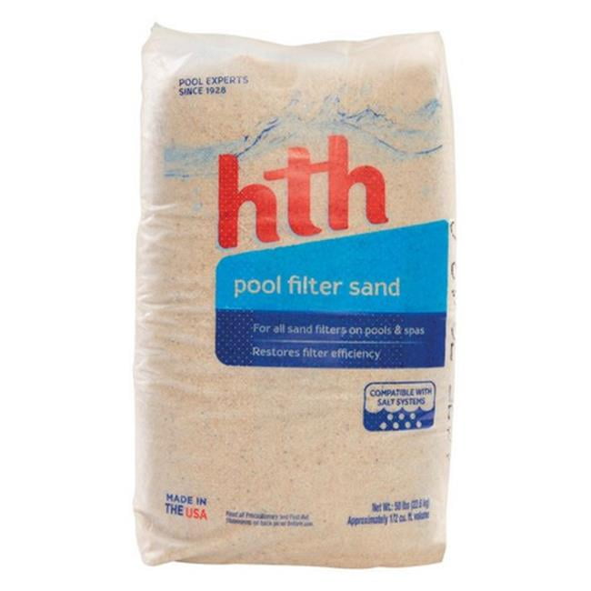hth Pool Filter Sand, 50Lb.