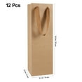 thumbnail image 3 of OULII 12 Pcs Sac en Papier pour Boisson Jus Récipient Brun Clair Adultes, 3 of 6