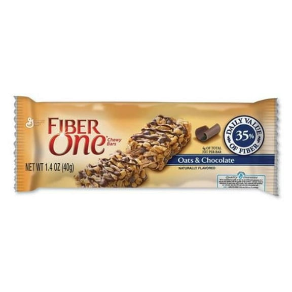 Chewy Oats & Chocolate Food Bars, 16 per Box