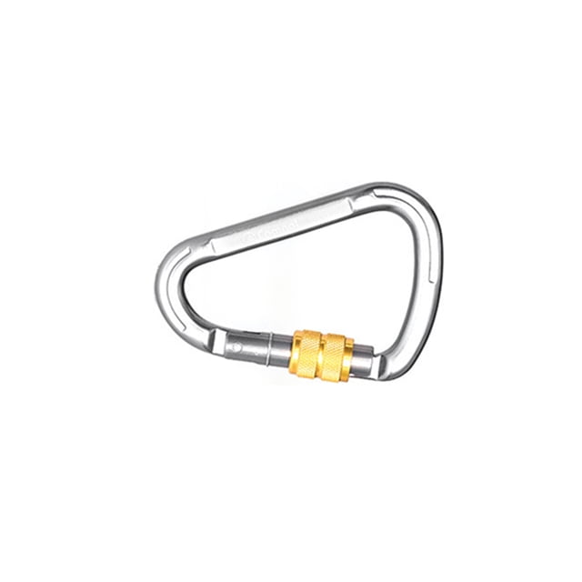 Mosquetón Resistente al desgaste Tecnología avanzada Amplia aplicación Colorido Mayor resistencia al impacto Clips Caribeener para exteriores Plata Noticed OD019755-04