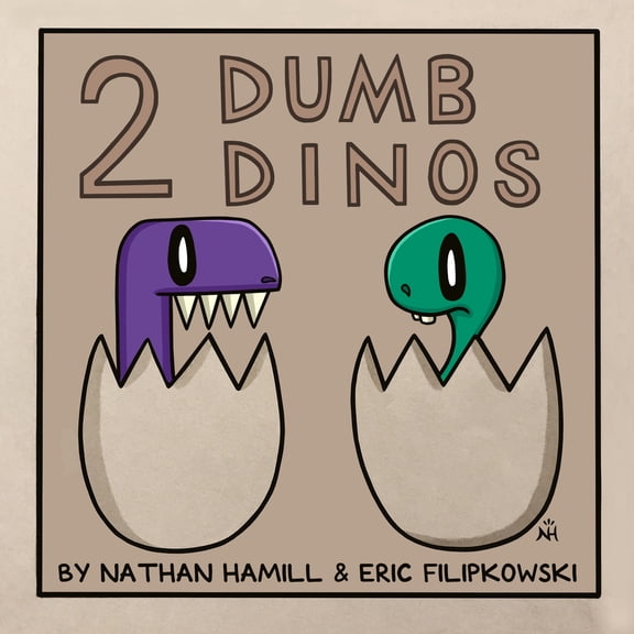 Pre-Owned 2 Dumb Dinos (Hardcover) by Eric Filipkowski
