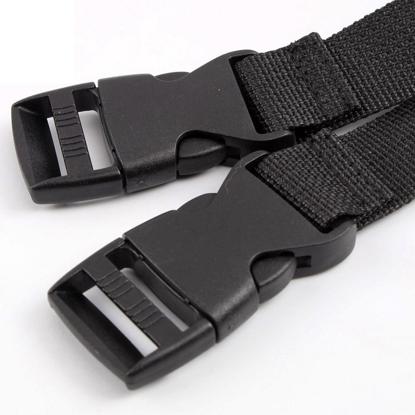2Pcs Adjustable Nylon Bind Band Strap Utility Strap with Quick