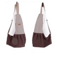 thumbnail image 2 of Bolsa de transporte para perros pequeños para gatos, bolsa de hombro transpirable para perros, mochila para perros pequeños con cojín de doble cara, correa ancha para el hombro, para perros pequeños (≤ 4 kg, marrón) oso de fresa Electrónica, 2 of 5