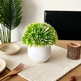 thumbnail image 4 of Artificial Green Plant,Simulation Potted Plant for Home Decor,Small Bonsai Ornament for Living Room, artificial Plant for Shelf and Porch, No Maintenance Decorative Foliage, 4 of 7