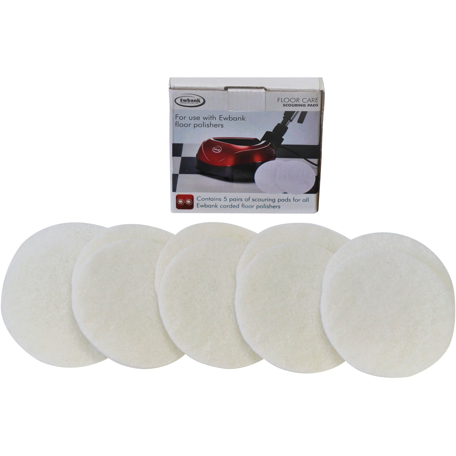 Ewbank Bulk Pack Floor Polisher Scouring Pads