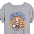thumbnail image 3 of Marvel The Avengers - Floral - Women's Oversized Graphic T-Shirt, 3 of 5