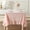 Blush, variant on Taupe Plaid Ruffled Table Cloth for Rectangle Table Seat 4-6, 100% Washed Cotton Brown Classic Farmhouse Fall Checker Gingham Vintage Decorative Tablecloth - 70"x52"