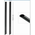 thumbnail image 3 of 100 Extra Large Plastic Bubble Tea Smoothie Straws, 1/2" Wide X 8 1/2" Long Boba, 3 of 5