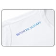 thumbnail image 4 of USNSM (M-5XL) Big and Tall Men's Workout Shirts Athletic Quick Dry Ice Silk Short Sleeve Shirts Moisture Wicking Running Breathable Top White M, 4 of 8