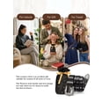 thumbnail image 6 of Punplita Women's Belt with Rivet Western Buckle PU Leather Belt for Jeans Dresses Pants, 6 of 7