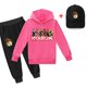 thumbnail image 1 of Roblox traje informal periférico de animación de juego para niños y niñas, suéter y pantalones para niños, Sombrero, el mejor regalo de cumpleaños, 3 piezas, 1 of 4