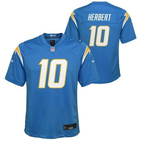 Nike Men's Justin Herbert Los Angeles Chargers Game Jersey - White