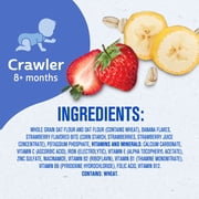 Gerber Stage 3 Baby Food, Oatmeal Banana Strawberry Cereal, Baby Oatmeal Cereal 8 oz