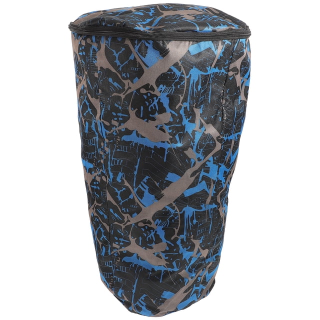 MasteelfCA 1Pc Waterproof African Drum Bag Music Instrument Storage Bag Camouflage Blue