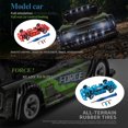 thumbnail image 3 of Vogacara 1/28 RC Car Metal Upgrade marco modificado conjunto de montaje de vehículo accesorios reemplazo para WLtoys 284131 K969 K979 K989 K999 Kits de construcción modelo Rojo, 3 of 6