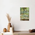 thumbnail image 6 of Elephant Stock Waterlily Pond Green Harmony Wall Art - Vertical Canvas Wall Art - Hallway Wall Decor - Architecture Canvas - Brown And Green Decor By Claude Monet - 8" x 12", 6 of 6