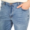 thumbnail image 4 of Bermuda Denim Skinny Para Hombre con Bastilla Doblada Quarry, 4 of 5