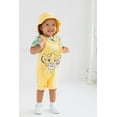 Disney Lion King Simba Newborn Baby Boys French Terry Short Overalls T