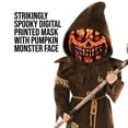 thumbnail image 3 of Morph Pumpkin Monster Brown Boys Halloween Costume For Boy Brown Small, 3 of 4