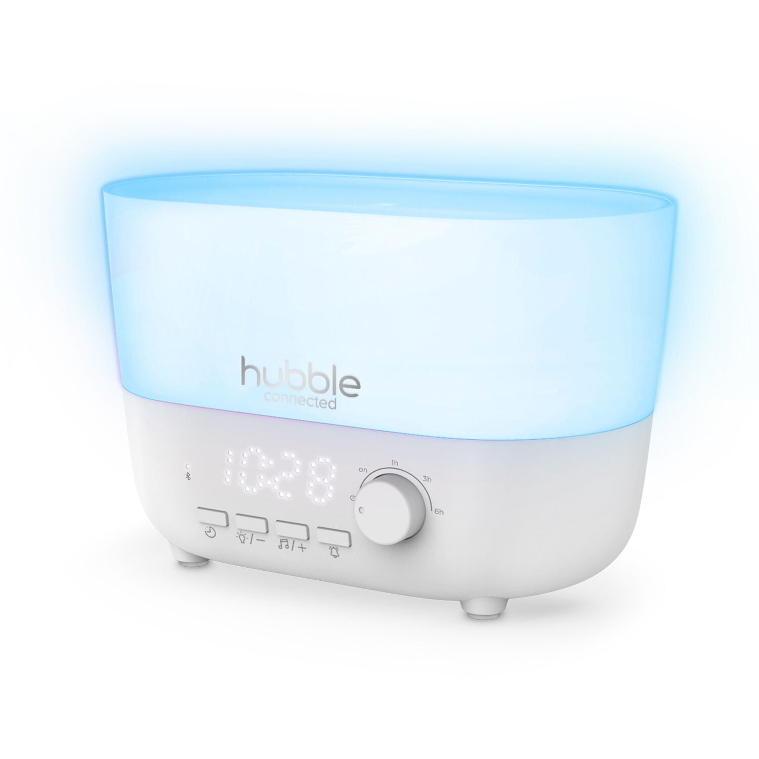 Hubble Mist 5-in-1 Humidifier with Aroma Diffuser, Bluetooth Speaker, & Multi-Color Night Light