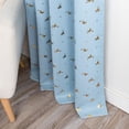 thumbnail image 3 of Aurora Home Golden Enchanted Unicorn Blackout Curtains- Set of 2 Sky Blue - 84, 3 of 5