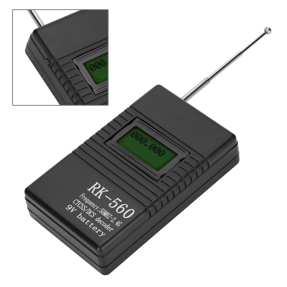 LYUMO Radio Counter,Frequency Meter,Accurate RK560 50MHz2.4GHz