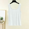 thumbnail image 5 of JIANLAI Women Ribbed Sleeveless Tank Top, Crew Neck Casual Basic Knit, Lightweight Summer Undershirt, 5 of 6