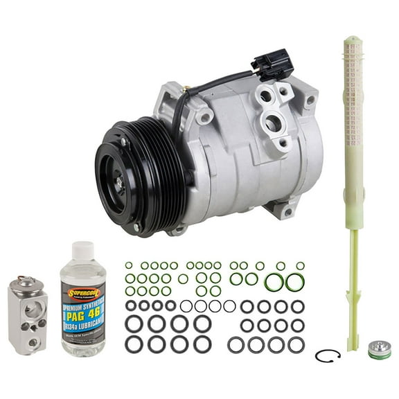 AC Compressor & A/C Repair Kit For Chevy Traverse GMC Acadia Buick Enclave Saturn Outlook 2007 2008 2009 2010 2011 2012 - BuyAutoParts
