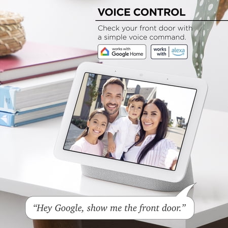 Merkury Smart Doorbell Camera - Wire-Free Battery Cam with Chime & Intelligent Alerts (1-Pack)