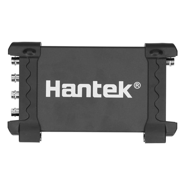 Osciloscopio Electrónico Equipo De Visualización De Onda De Velocidad Rápida De 4 Canales Dispositivo De Osciloscopio De Grabación De Datos Negro Compatible Con Hantek6074Bd Vogacara TO004945-00