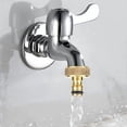 thumbnail image 2 of Quick Connect Water Hose Adapter, 1 Inch Expandable Hose Female Hose Connection for Home Garden Hose Parts Connectors, 2 of 4