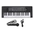thumbnail image 2 of Kids Electronic Keyboard, Portable Electronic Keyboard 5 Instrumental Sound Effects 4 Tones Plastic 10 Demo Songs  for Practicing, 2 of 8