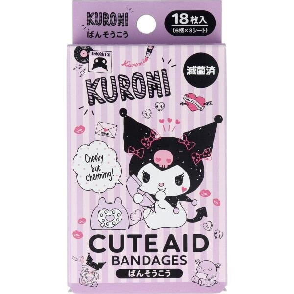 Kawaii Sanrio Hello Kitty Band-Aid Kuromi Pochacco, lindo Anime de dibujos animados, parche hemostático impermeable para niños, regalos para niñas, Juguetes
