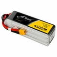 thumbnail image 3 of Tattu 4500mAh 22.2V 25C 6S1P LiPo Battery Pack with XT60 Plug for Align Trex .600 Helicopter, 3 of 5