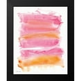 thumbnail image 2 of Marrott, Stephanie 20x24 Black Modern Framed Museum Art Print Titled - Pink Orange Wash, 2 of 5