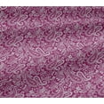thumbnail image 5 of oneOone Cotton Jersey Pink Fabric Paisley Sewing Material Print Fabric By The Yard 58 Inch Wide-FY, 5 of 6