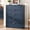 Blue, variant on LELELINKY 41" Fluted 5-Drawer Dresser, Farmhouse Chest with Metal Handle & Curved Profile for Bedroom, Blue