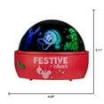thumbnail image 3 of Christmas Multicolor Lightshow Projector Lights Tabletop Shadow Lights Mickey Mouse Disney, 3 of 6