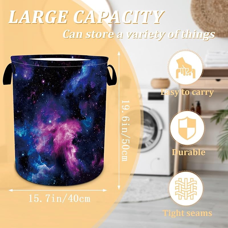 American Football Texture Laundry Basket, Sports Theme Laundry Hamper Foldable Waterproof Funny Tote Bag Dirty Clothes Storage Bucket Toy Organizer for Bathroom/Laundry/Bedroom