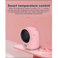 thumbnail image 3 of Electric Space Heater Low Energy Ceramic Fast Heating Fan Heater Portable, 3 of 3