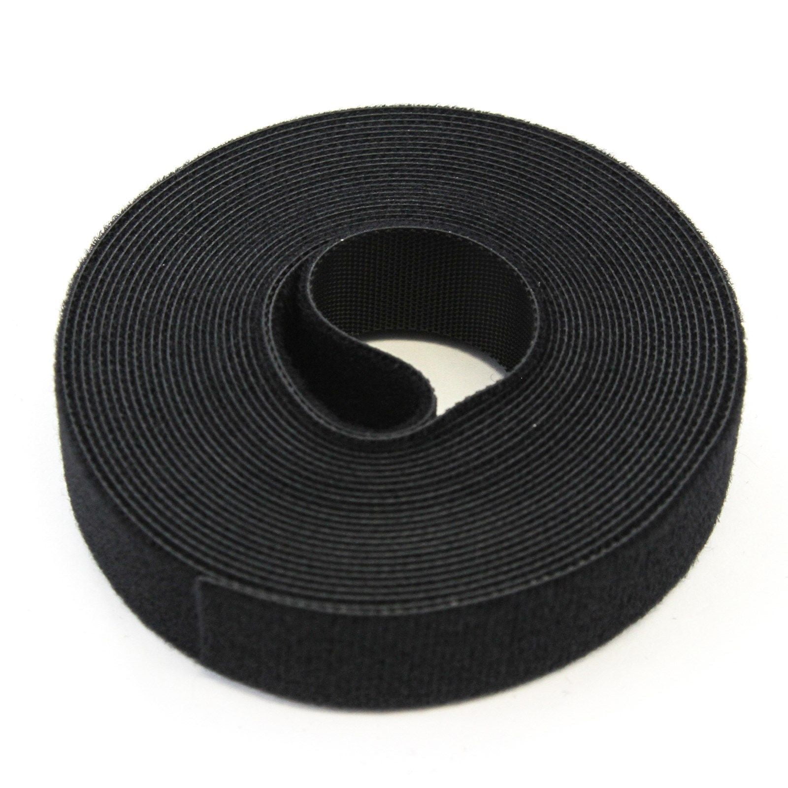 Red Hound Auto 15FT Reusable .75 inches (3/4 inches) Roll Hook & Loop Cable Fastening Tape Cord Wraps Straps