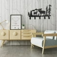 thumbnail image 3 of Metal Moose Coat Hooks Wall Art Decor-Moose Hangers and Key Holder-Clothes Hat Rack-Animal Theme Hooks Sweet Home Decor for Storage, Living Room, Hallway, Office (Black), 3 of 14