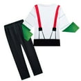 thumbnail image 3 of Moonsky / Halloween The Bad Costume Guys, Bad Guy-s Mr. Piranha Suits Costume for Boys Halloween Fancy Dress Costumes for Trick And Treat(120#Navy), 3 of 4