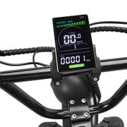 NAKTO F2 Electric Bike for Adults, 20 x 4 Fat Tire All-Terrain Ebike with 750W Motor, 48V 16Ah Removable Battery, 60 Miles Long Range, Shimano 6-Speed, Dual Disc Brakes, Black