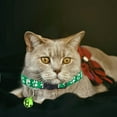 thumbnail image 3 of erfcxs Cat Collar With Print Design Breakaway Buckle & (Colorful Woven Nylon Pet Collar), 3 of 3