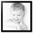thumbnail image 2 of ArtToFrames 32" x 32" Black Picture Frame, 32x32 inch Black Wood Poster Frame (WOM-4115),  Pack, 2 of 7